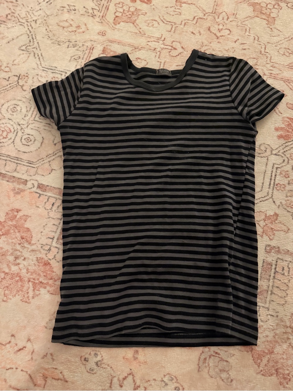 Brandy Melville striped baby tee